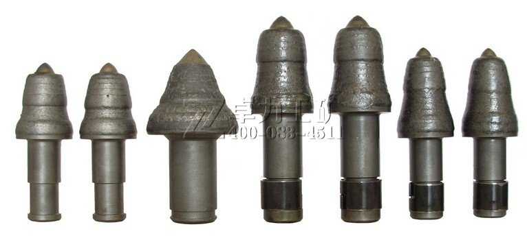 掘進機截齒、煤截齒、齒柄、齒套、齒座, S100,S120,S150,S160,S170,S200